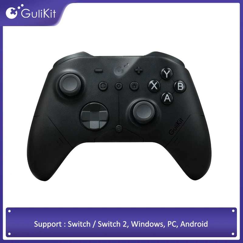 GuliKit ES Pro E-sports Controller for Nintendo Switch / Switch 2, PC, Windows, Android Wake-up with TMR Joystick ﻿ ﻿