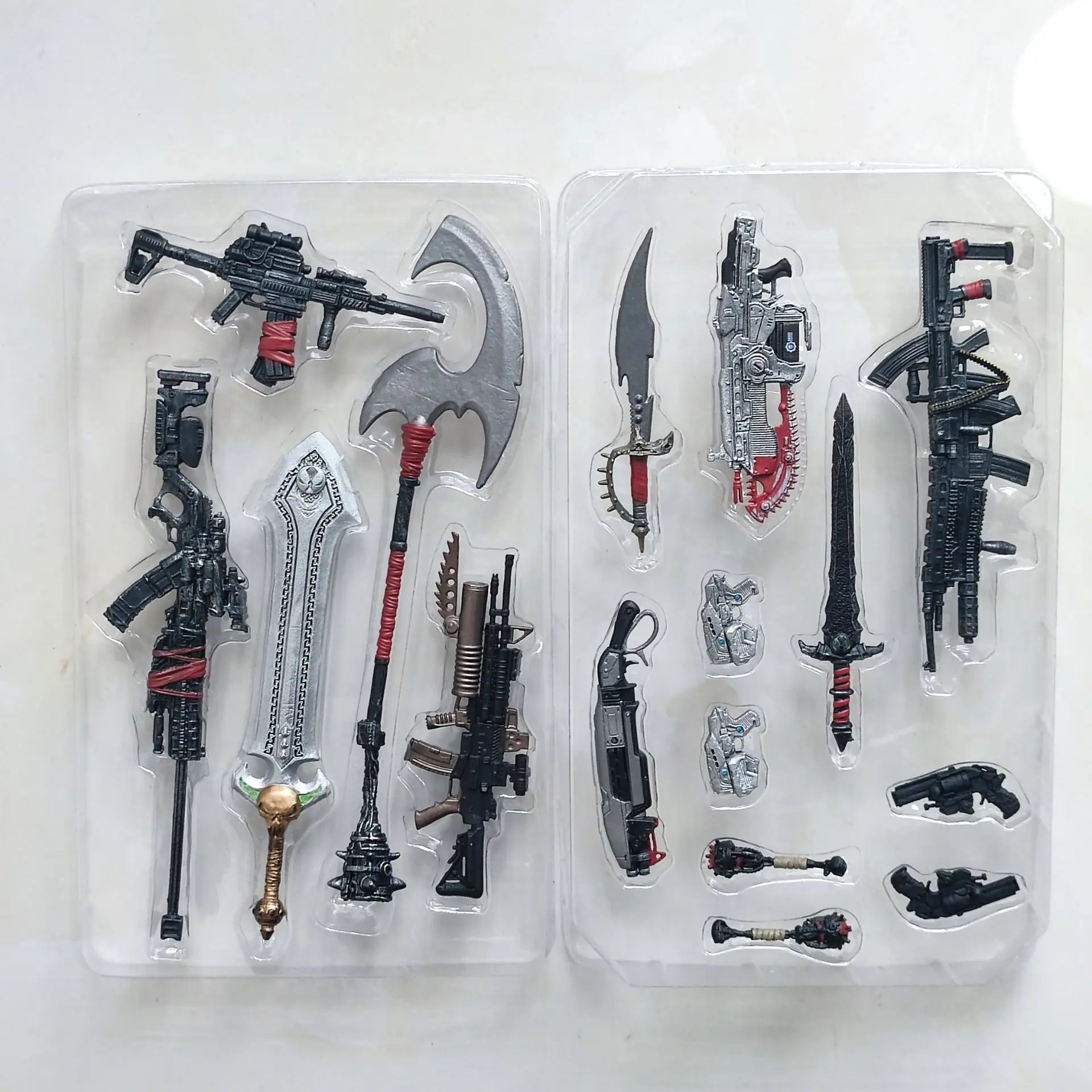Toy Weapons Accessory Deluxe Pack 4.0 Version for 7" Action Figure