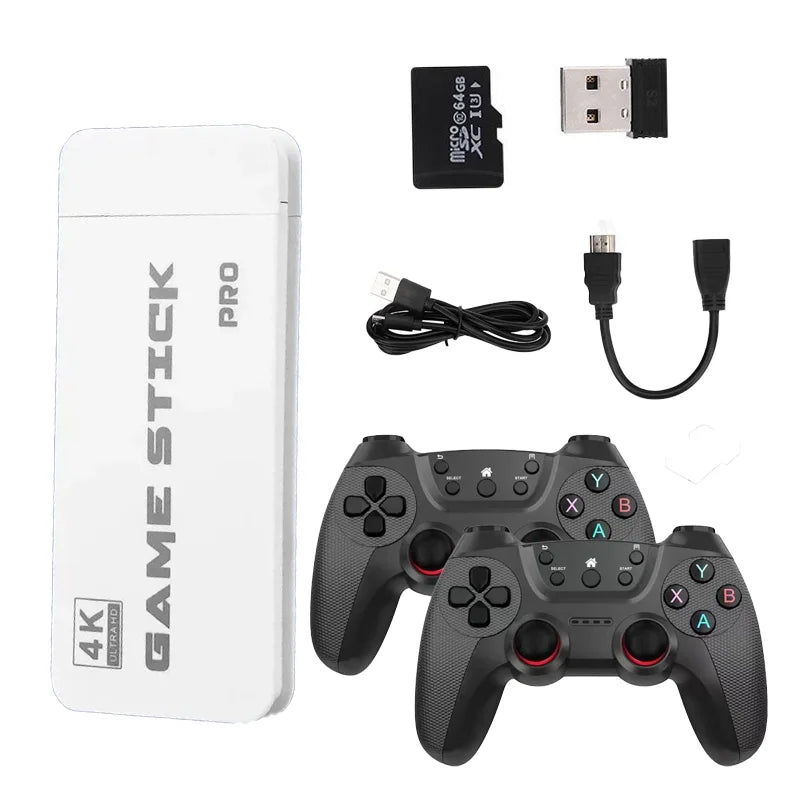 M15 Ultra Retro Video Game Console 3D HD 4K Game Stick Home Game Console HDMI Wireless Controller TV Retro Game Stick Gift