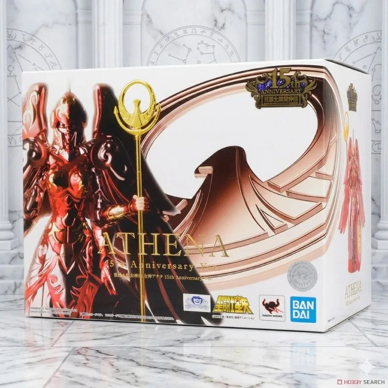 100% Original Bandai Metal Armor Holy Clothes Mythology Saint Seiya 15th Anniversary Commemorative Edition Goddess Athena