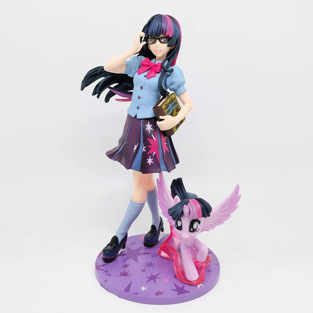 My Little Pony Bishoujo Statue Prinzessin Luna Fluttershy Anime PVC Actionfigur Spielzeug Hatsune Miku Figurensammlung Modellpuppe