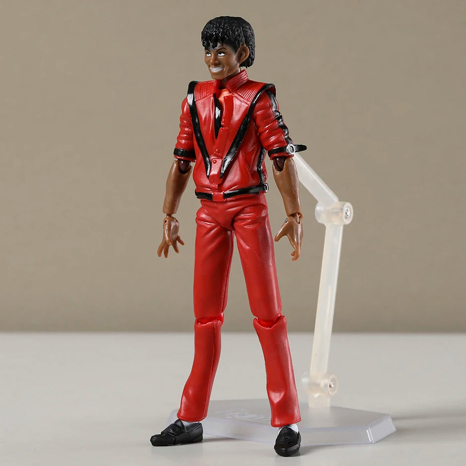 MJ Thriller Ver. Movable Assemble Action Figure Figurine Model Toy