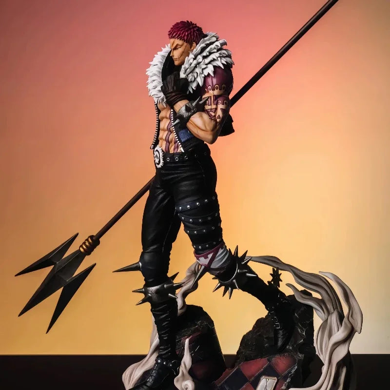 Anime One Piece Figuren Charlotte Katakuri Actionfiguren One Piece PVC GK 47 cm Modellsammlung Statue Ornament Geburtstagsgeschenke