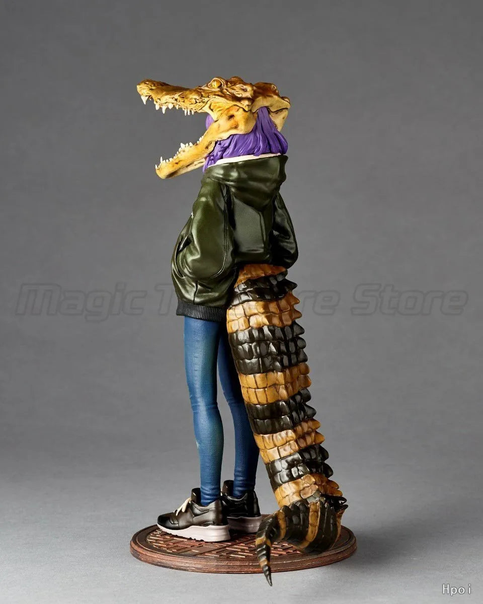 【MT】Original KAIYODO CROCO GIRL Entei Ryu 1/7 Scale Model Figure Toy