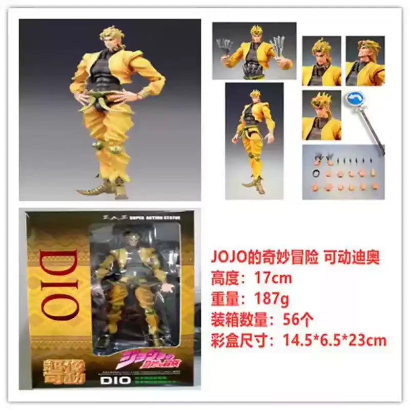 Jojo'S Bizarre Adventure Super Action Statue - Jotaro Kujo (Diamond Is Unbreakable) & Yoshikage Kira Figure Set