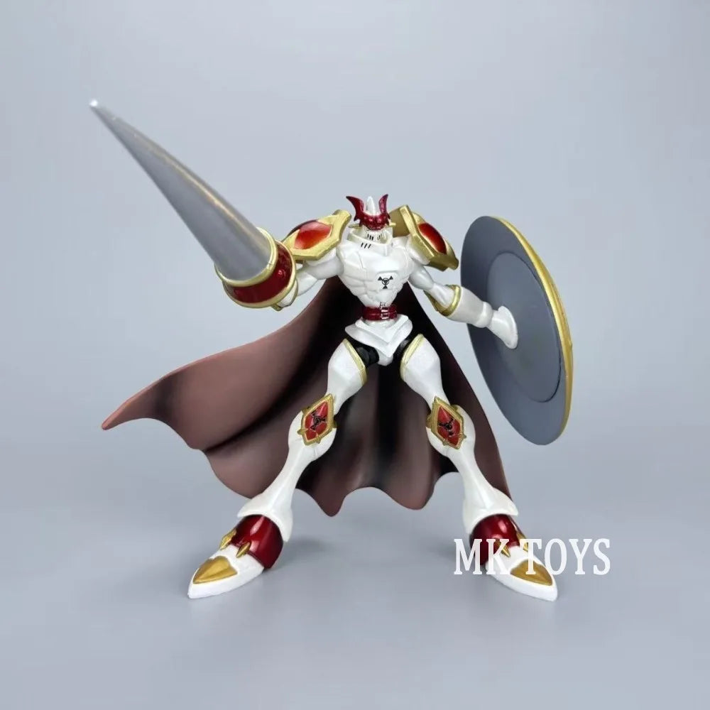 17cm Anime Digimon Adventure Figure Gallantmon Omegamon Action Figures Pvc Statue Desktop Ornamen Collection Model Toys Gifts