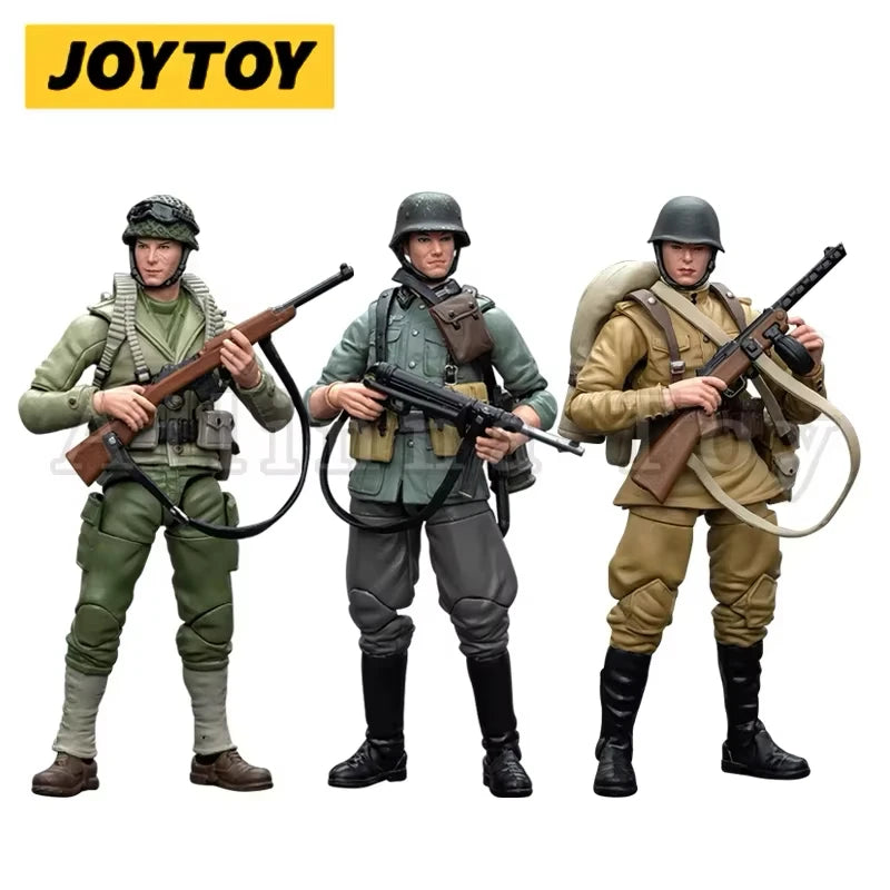 JOYTOY 1/18 3.75 Action Figures Military Armed Force Series Anime Model Gift