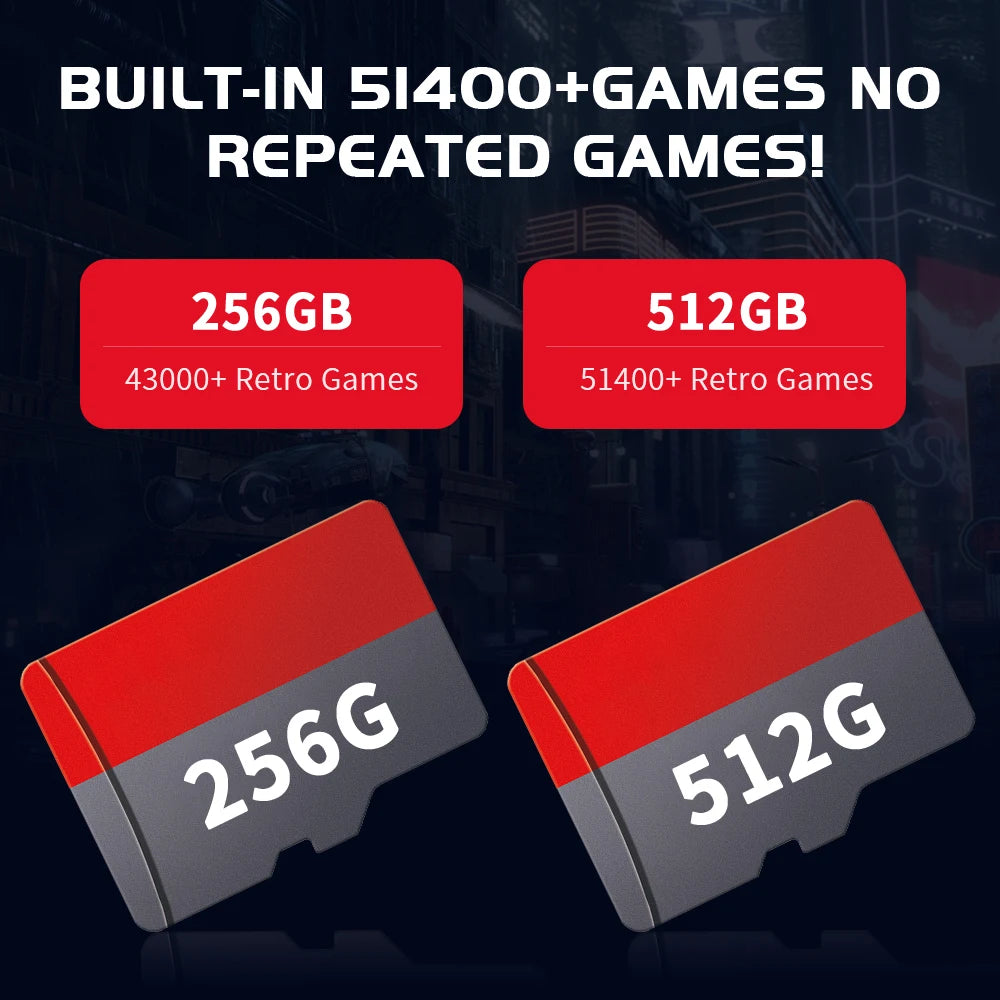 Latest Batocera 39 System TF Game Card for Steam Deck/Windows PC/MAC/Handheld Game Console with 51400+ Games for PS3/PS2/PS1/N64
