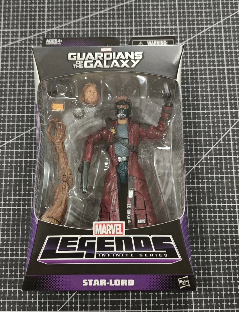 New Original Hasbro MARVEL STAR-LORD Action Figure Model Toy Birthday Gift Collection