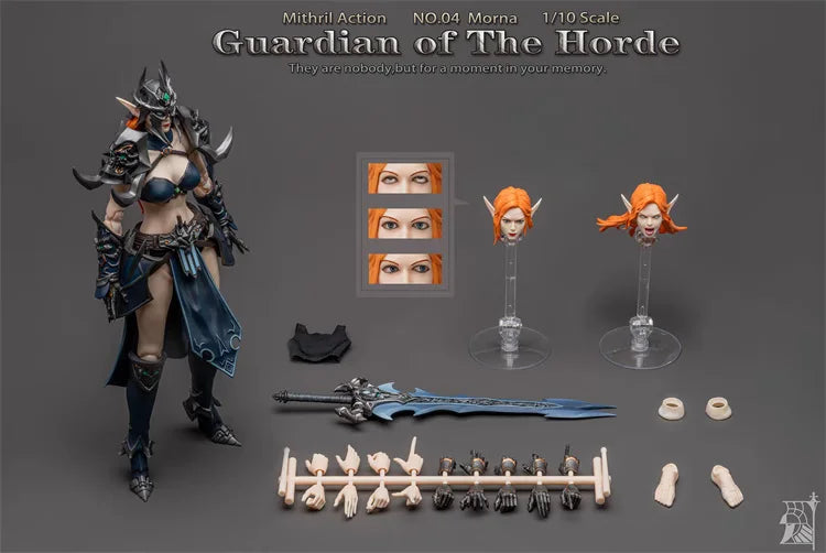 In Stock Mithril Studio Tribal Guard 04 MORNA Female Elf Mingna 1/10 Action Figure Toy Collection Gift