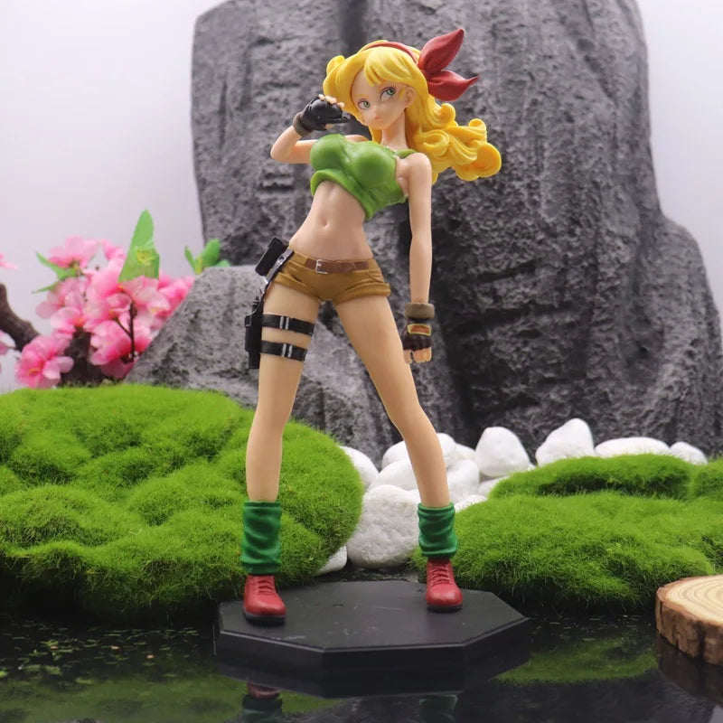 Amine Dragon Ball Lunch Android 18 Son Goku Piccolo Trunk Action Figure Toys 17-27cm