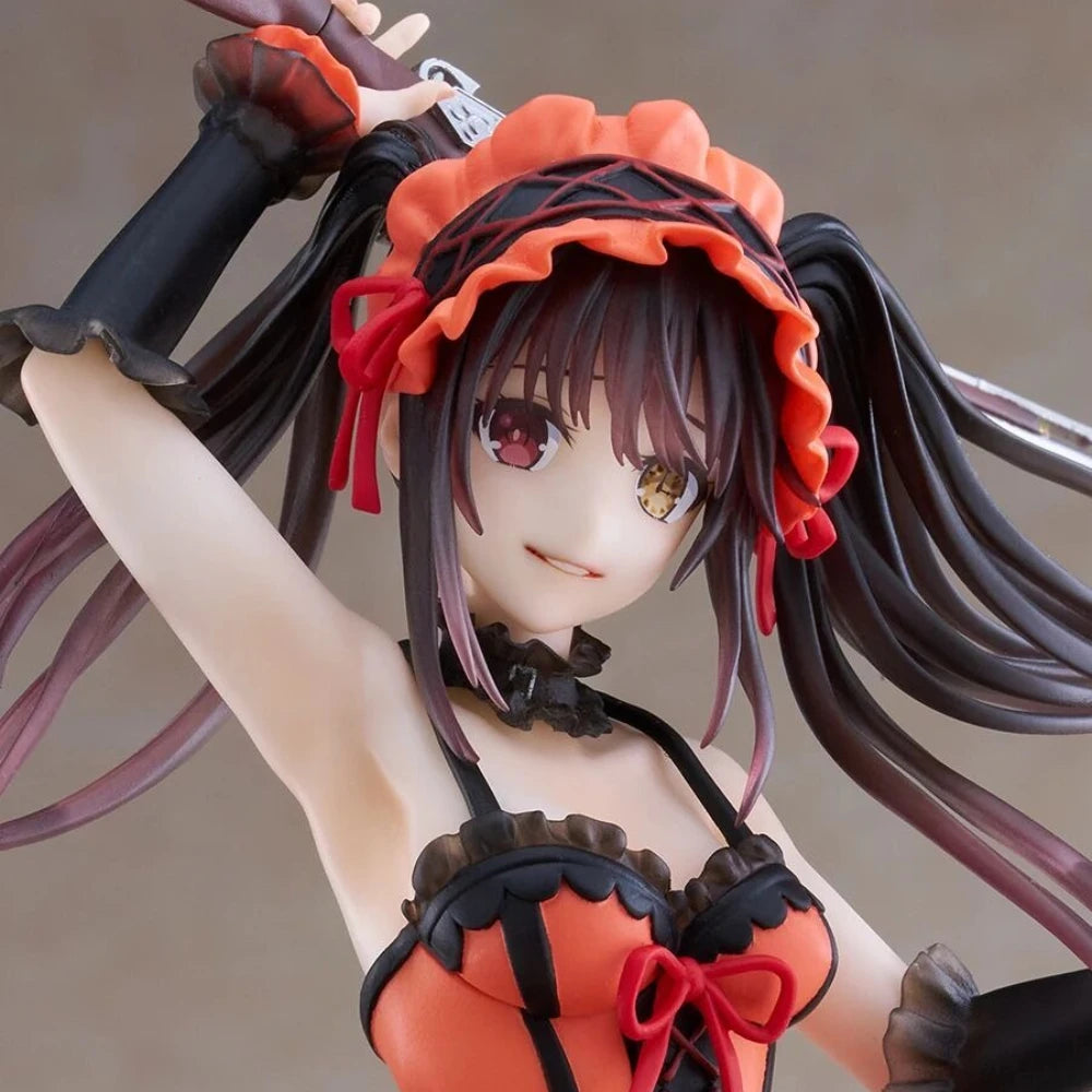 In Stock Taito Original Genuine Date A Live IV Tokisaki Kurumi Artist MasterPiece+ Zafkiel 23cm Collections Model Toy Figures