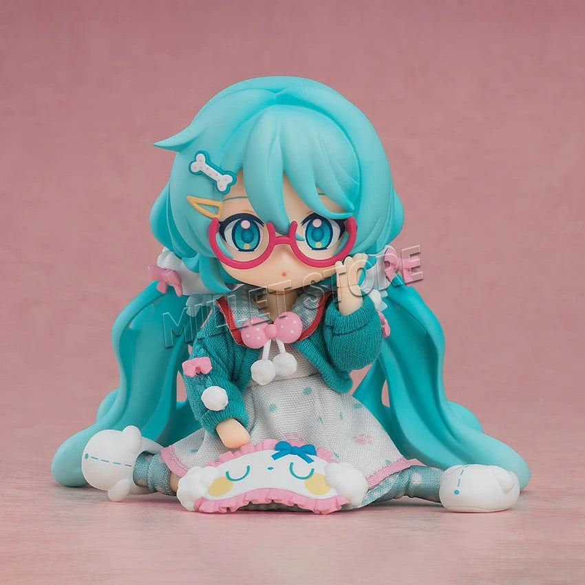 Original GSC Hatsune Miku 01 Doll Vocal Series PVC Loungewear Outfit Ve  Anime Figure Model Collection Toy Gift