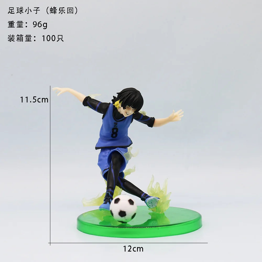 15.5CM аниме BLUE LOCK Mikage Reo Figure Forward Weapon Series Toy Doll Action Figure Nagi Seishi Bachira Meguru Figure Model