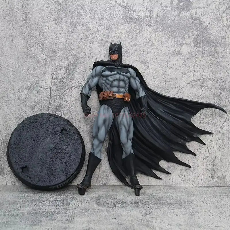 Large 38cm Dark Knight Batman Figures Model Ornaments Toys Gift Gk Action Figurines Justice League Standing Batman Ornament Gift