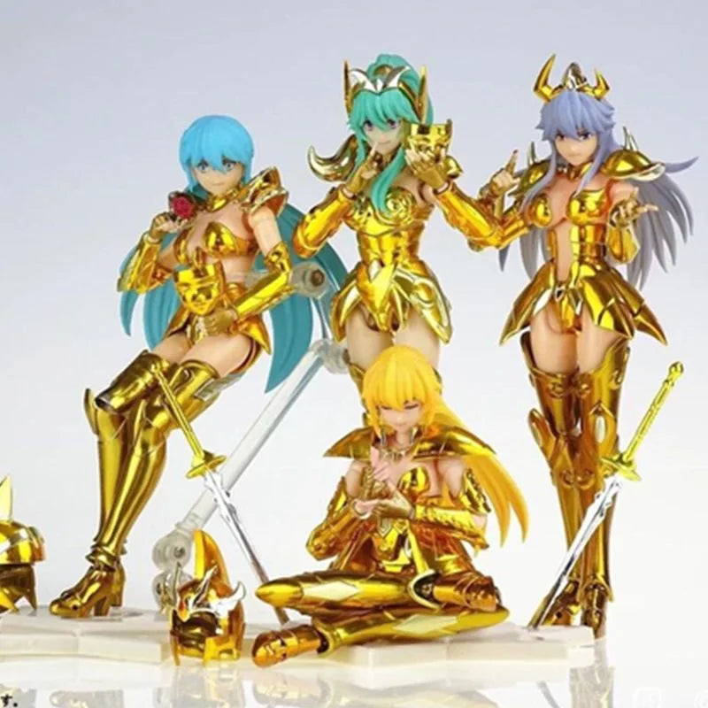 Female Pisce Arie Scorpio Aquariu 15cm Model Great Toys GT Saint Seiya Myth Cloth Knights of the Zodiac sex girl Action Figure
