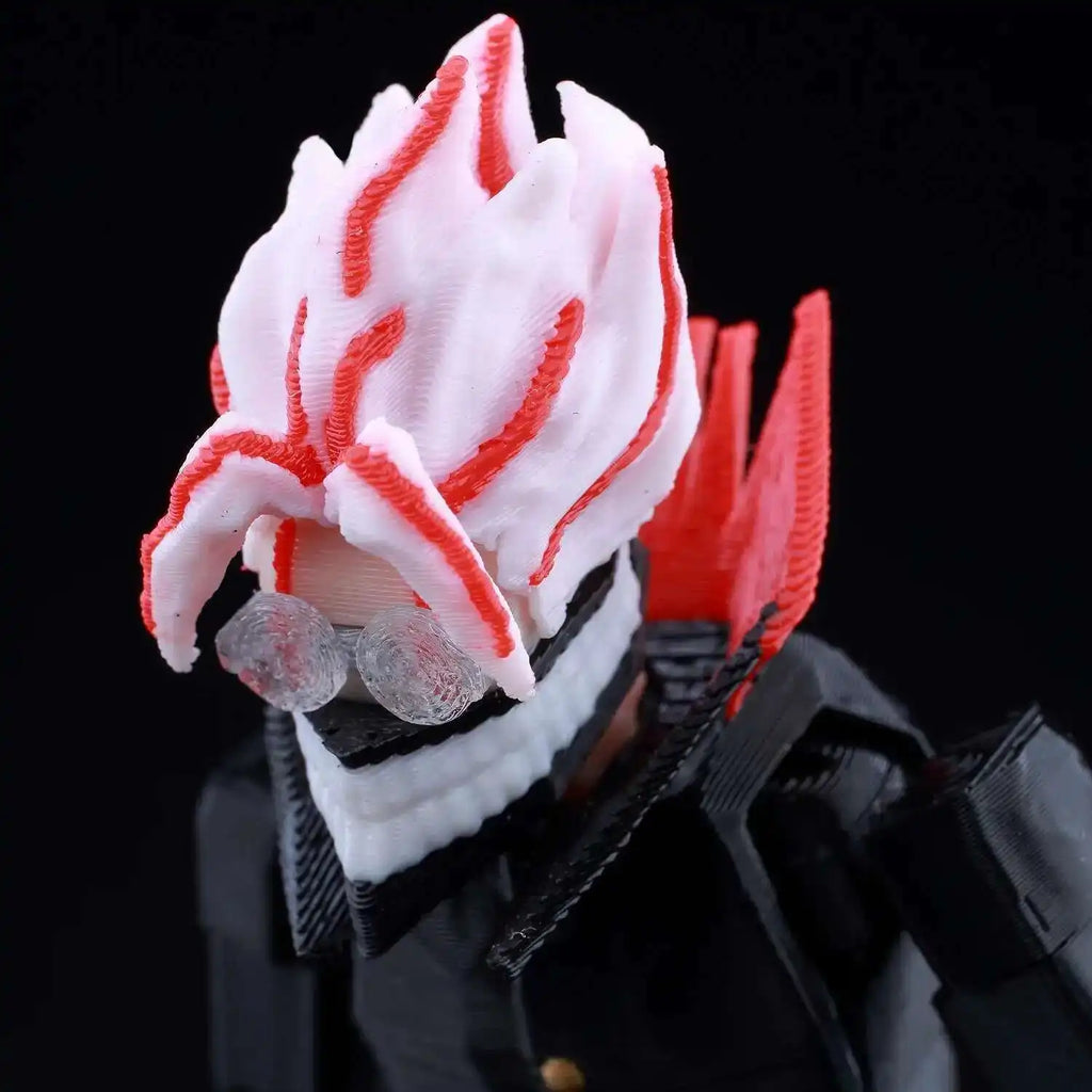 9L3D-gedruckte Lucky Dummy 13 Dandadan Takakura Ken Actionfigur, Anime-Modell, bewegliches Sammlerspielzeug mit mehreren Gelenken, Geschenk für Fans