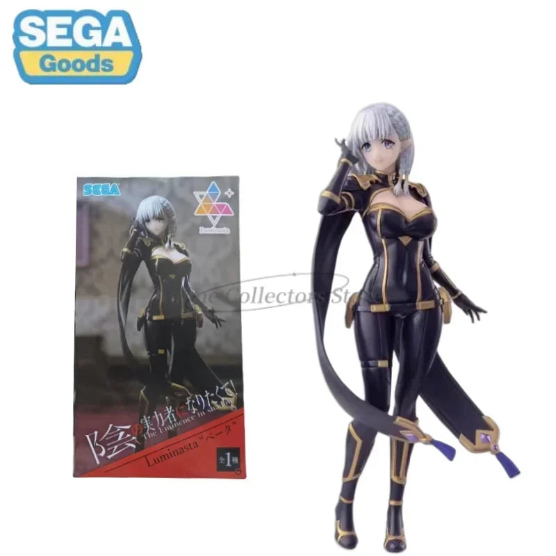 Sega Original Luminasta Anime-Figur „Die Eminenz im Schatten“ Alpha Beta 20 cm PVC-Actionfigur Modell Sammlerstück Spielzeug