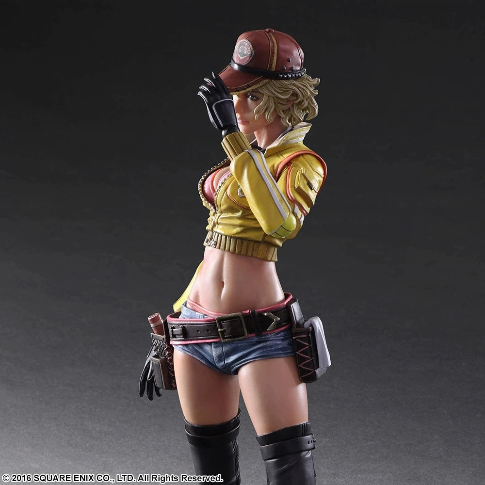 Final Fsy XV PA Modified Sydney Oram Mechanic Collectible Figure Gift Boxed Moveable Anime Game Figure Toy for Teens