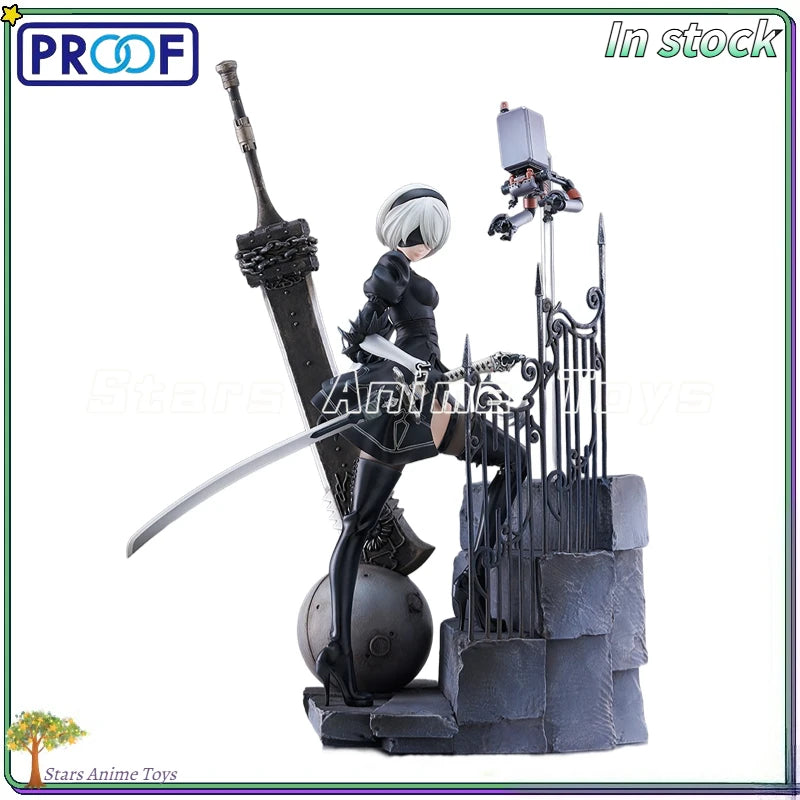 Original PROOF NieR:Automata Ver1.1a 2B Explore 1/7 Anime Figure Toy