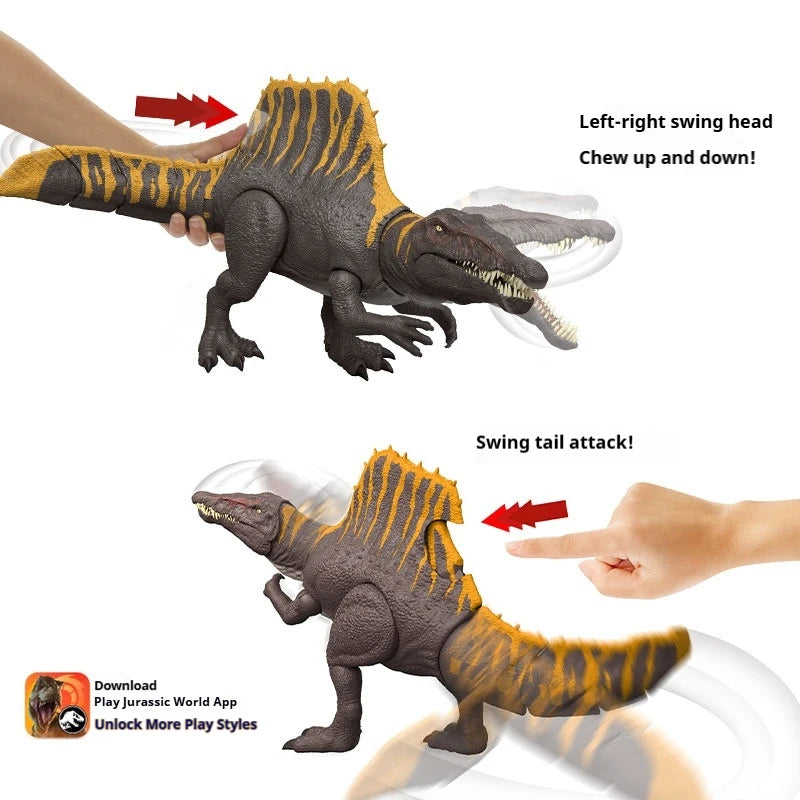 Jurassic World Dinosaurs Toys Spinosaurus Dinosaur Model Movie Animal Figurines Children Kids Toys Collectible Birthday Gift