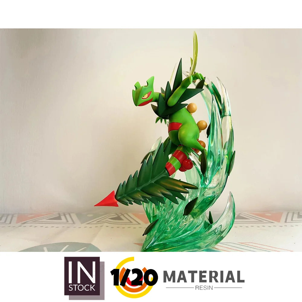 [IN STOCK] 1/20 Resin Figure [SK] - Mega Sceptile & Decorative Base