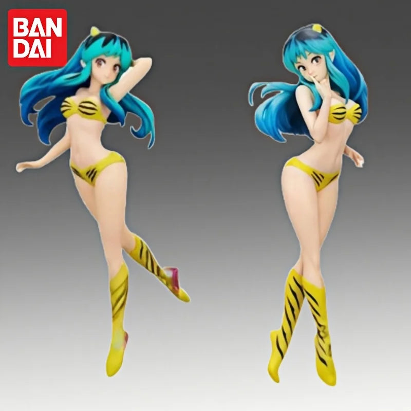Auf Lager: Bandai Original Banpresto Urusei Yatsura Lamu Actionfigur, Modellpuppe, brandneu und originalverpackt, Anime-Charakter, Garage