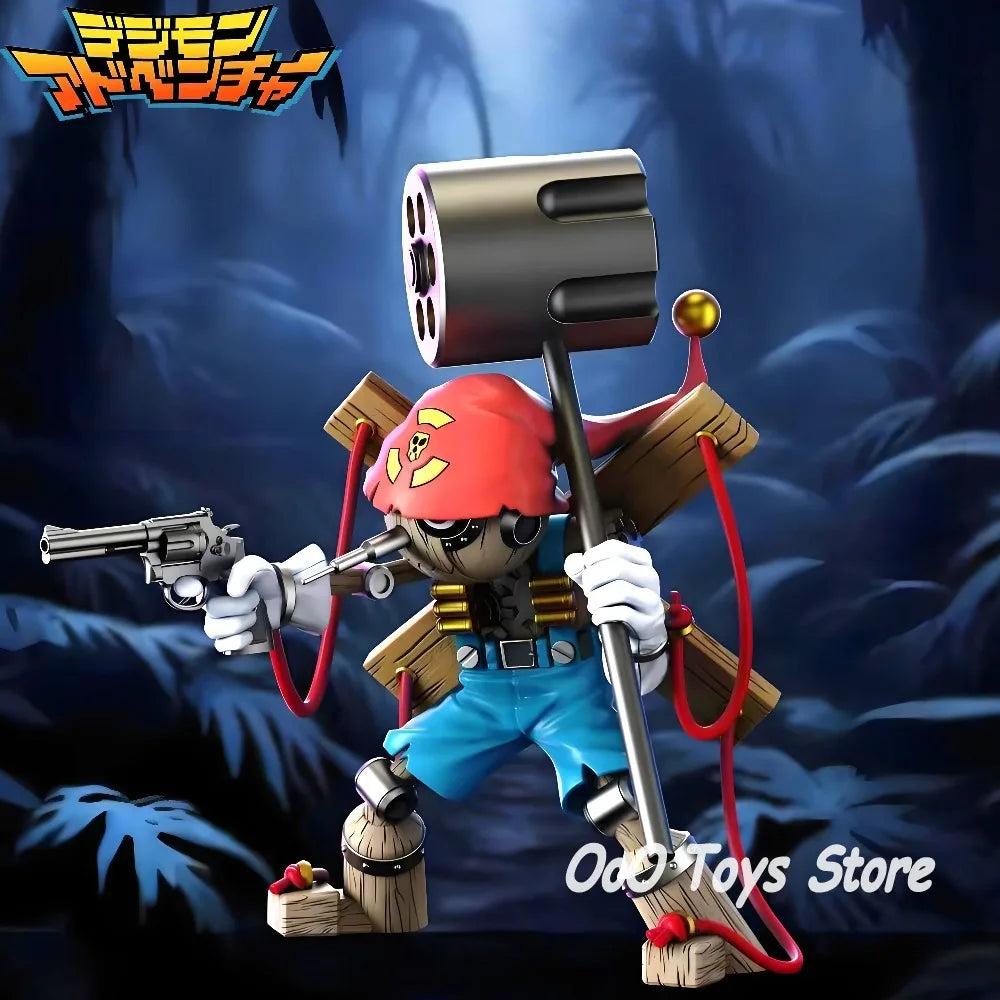 8cm Anime Digimon Adventure Figure Pinochimon Action Figures Pvc Collection Model Toys for Children Gifts