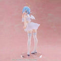В наличност Taito Precious Figure Rem Pretty Tenshi Ver. Re:life in A Different World From Zero 23Cm Doll Anime Model Toys