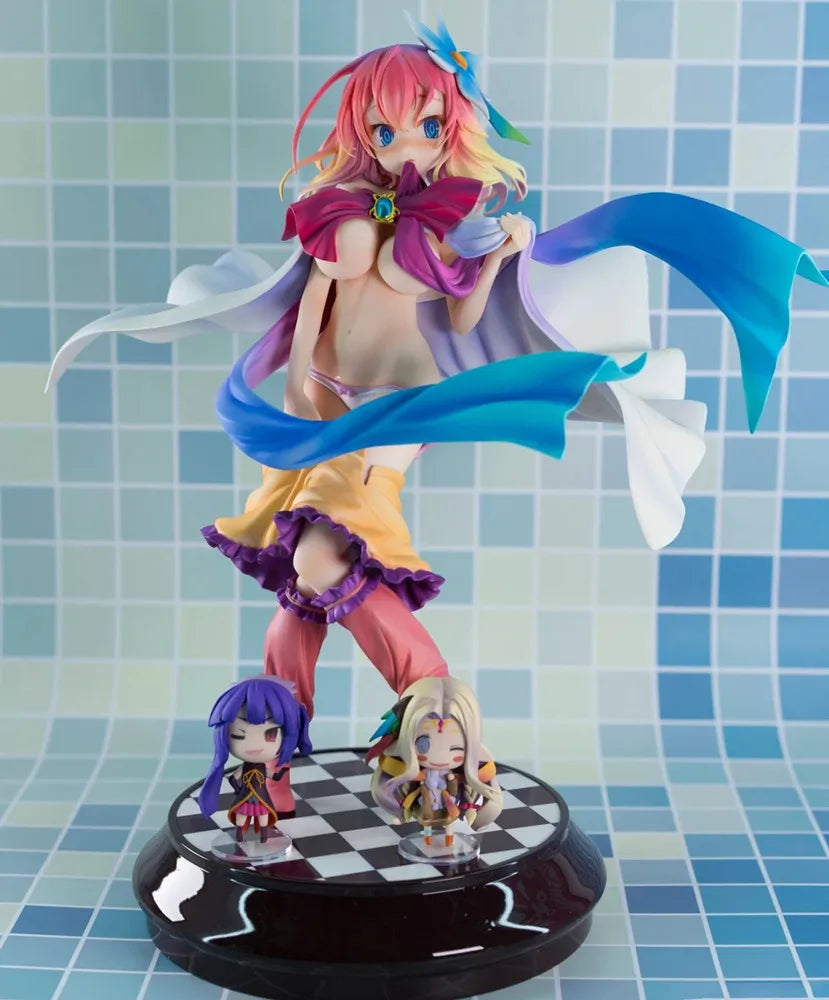24cm No Game No Life: Zero Stephanie Dola 1/7 Great War Ver. Phat Anime PVC Action Figure Toy Game Collectible Model Doll