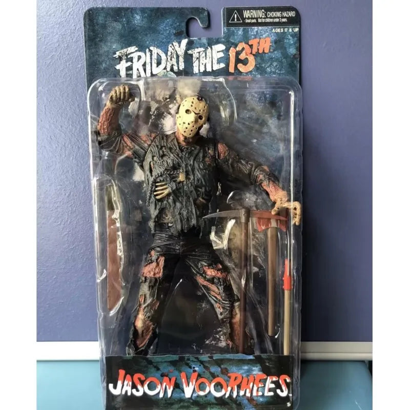 NECA Петък Джейсън 13-та фигурка Нова кръв Джейсън Ворхийс екшън фигурка Част VII Ужаси Хелоуин колекция играчки кукли подаръци