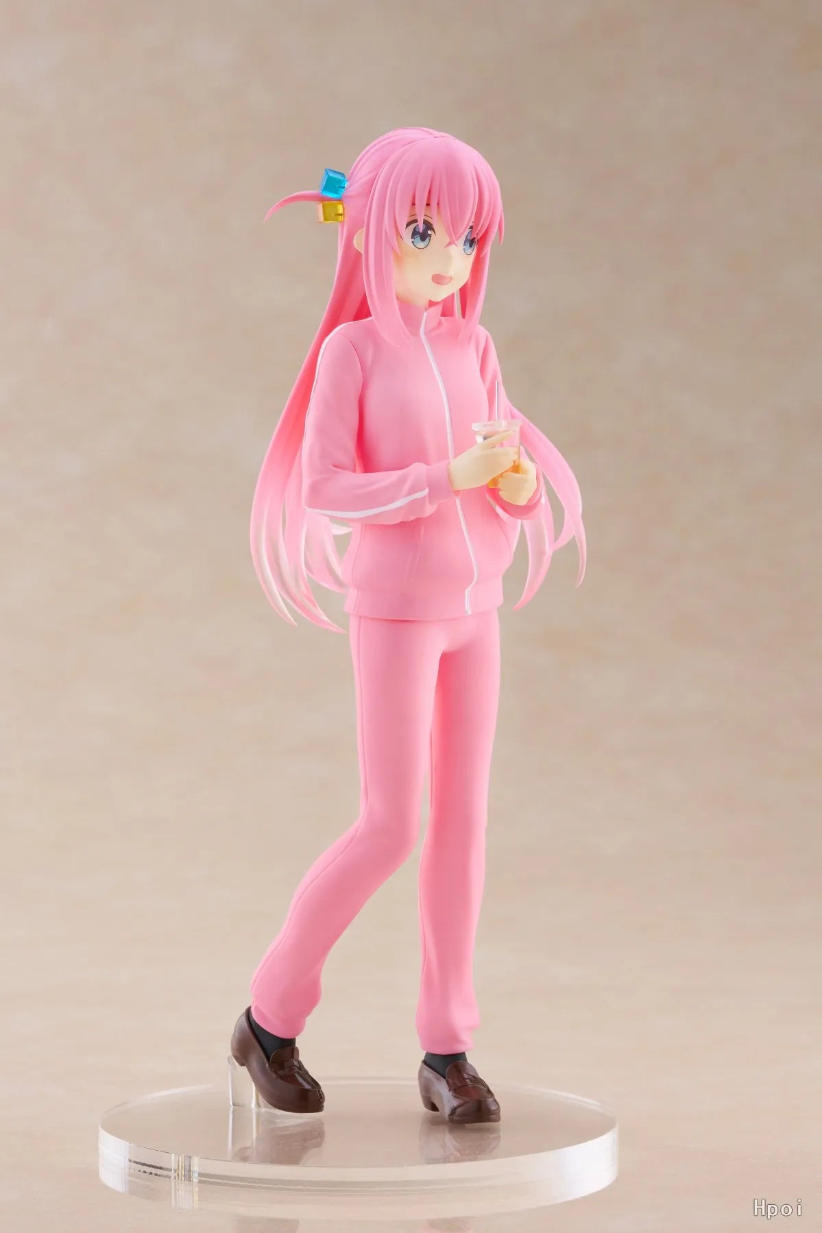 18cm BOCCHI THE ROCK Anime Figure Gotoh Hitori ActionFace Changeable Guitarist Girl  Desktop×Decorate Collections Model Doll Toy