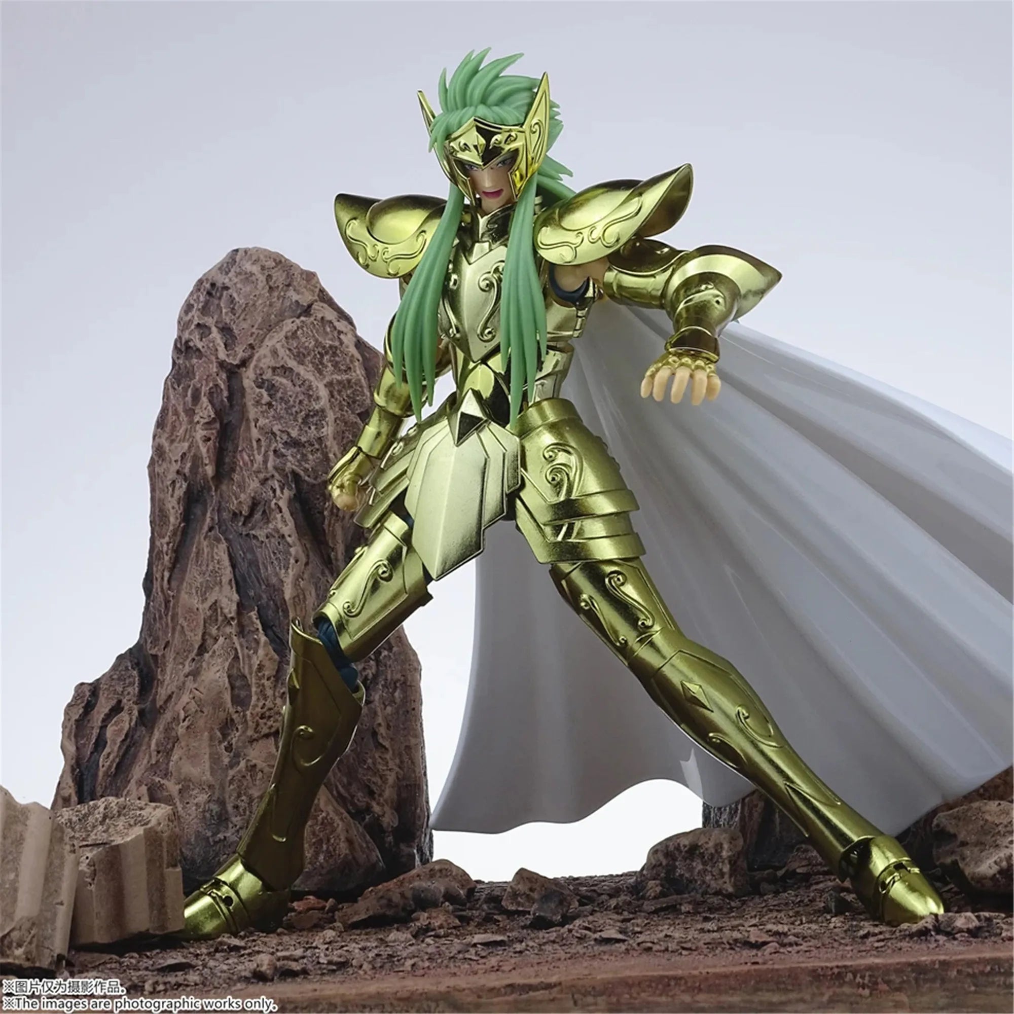 Shinetime St Saint Seiya Myth Cloth Ex Lc Aquarius Degel The Lost Canvas Action Figure Knights Of Zodiac Toy Gift