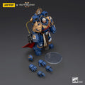 JOYTOY Warhammer 40k Ultramarines Marneus Calgar, Chapter Master With MKX Gravis Armour And Gauntlets Of Ultramar Action Figures