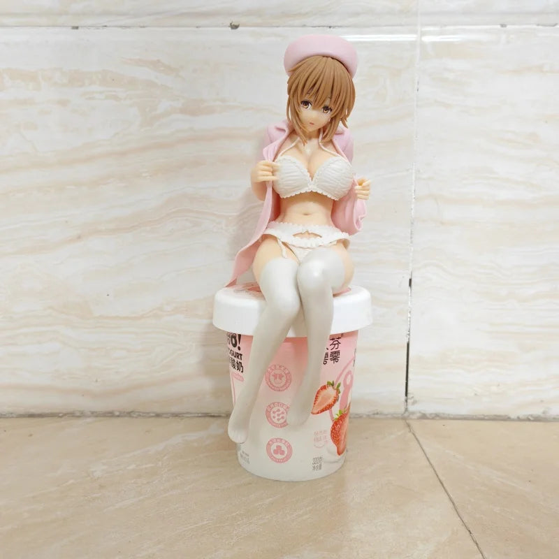 23cm Sexy Anime Akagi Zero Nurse PVC Changeable Outfit Beauty Figure Toy Anime Model Decoration Case Collection Gift Toys