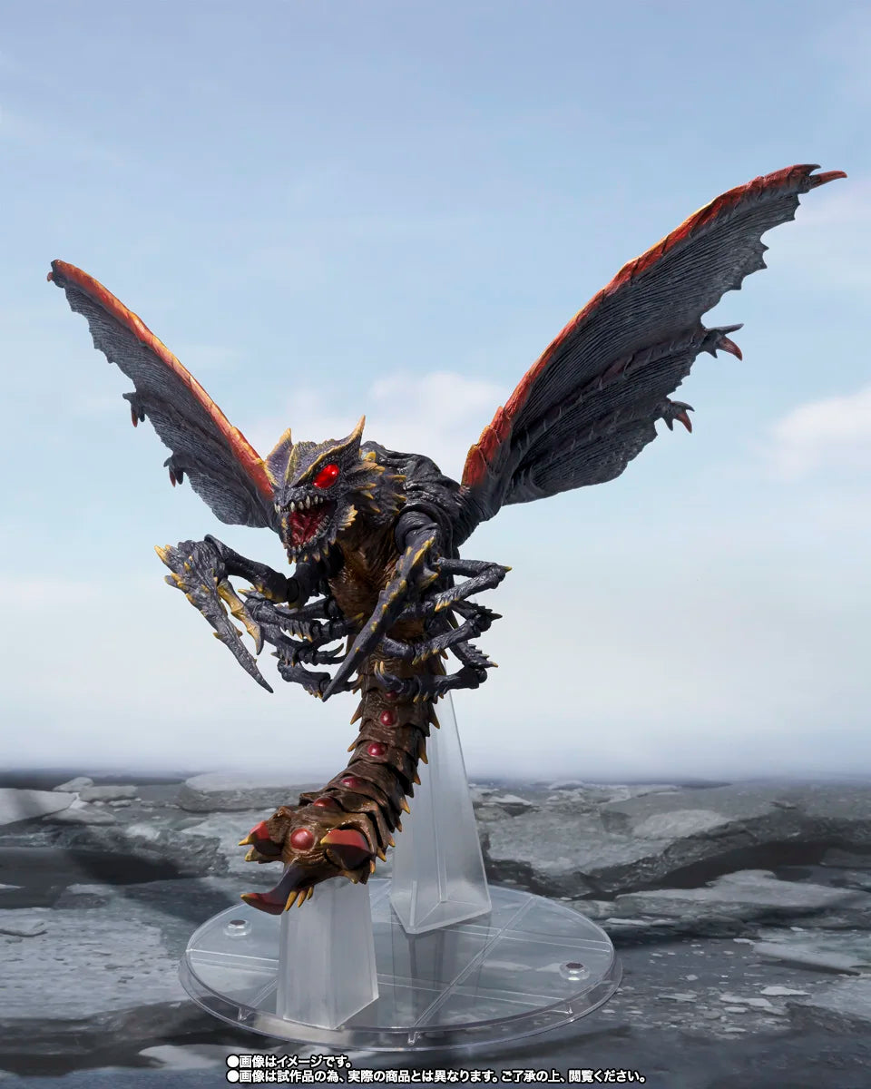 Bandai S.H.MonsterArts Megaguirus Evolution Set Godzilla vs Megaguirus G Annihilation Strategy Collectible Action Figure Model