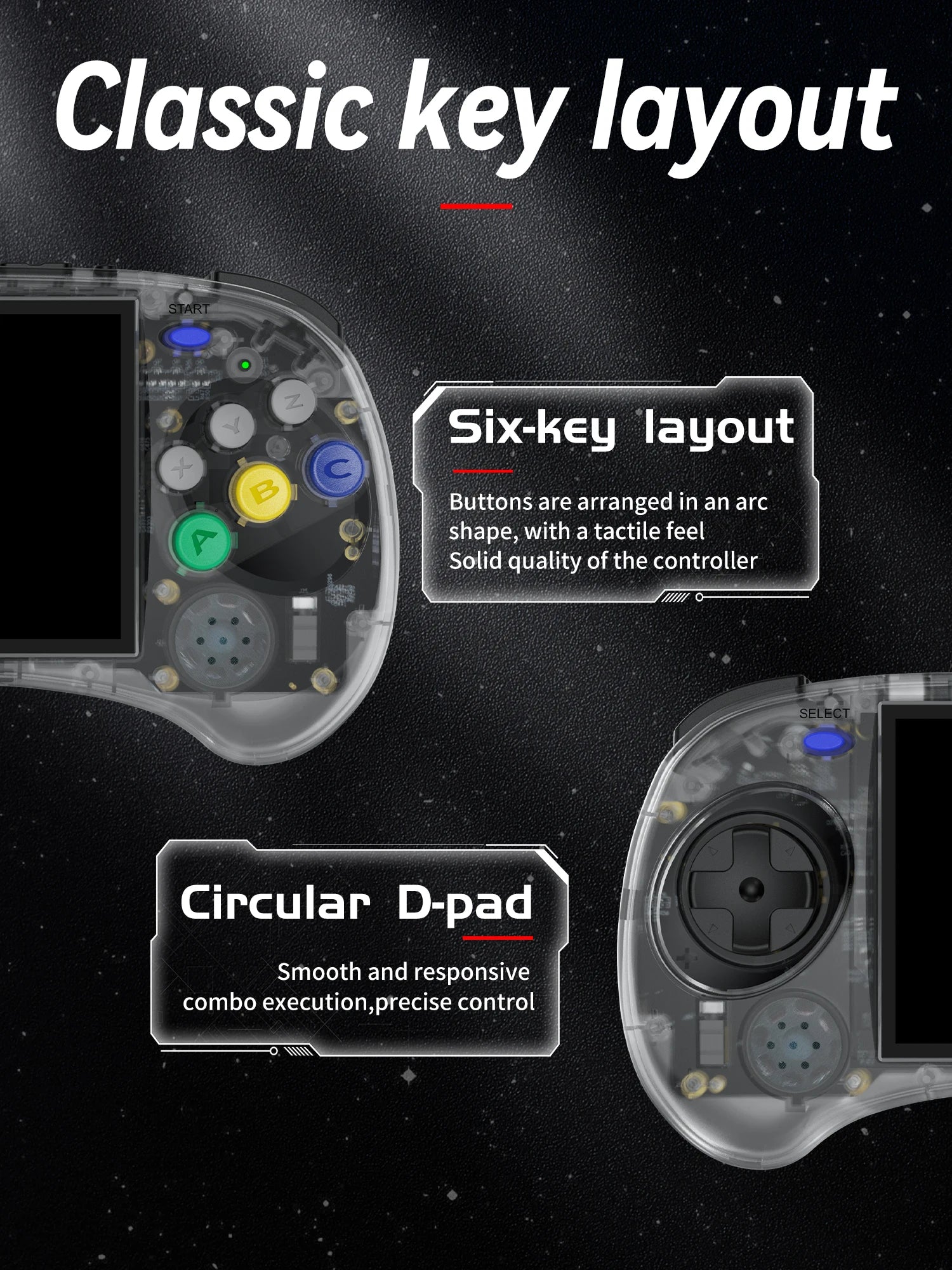 ANBERNIC RG ARC-S/RG ARC-D Retro Games RK3566 4.0 INCH 640*480 Handheld Game Console Emulator LINUX System 3500mAh HD-compatible