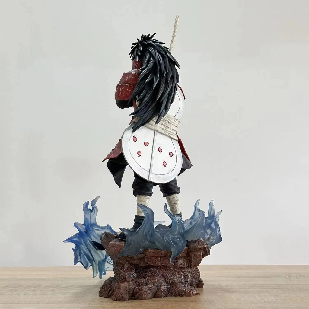 42 cm Uchiha Madara Figur Naruto Shippuuden GK Action Figur PVC Manga Statue Sammlung Ornament Modell Kind Weihnachten Spielzeug Geschenk