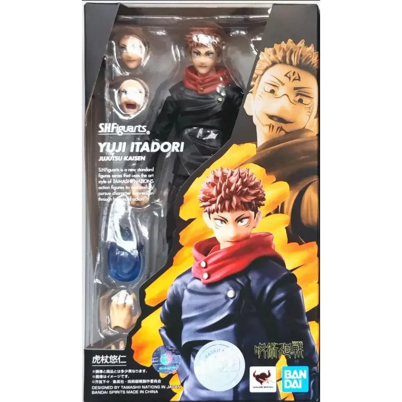 In Stock BANDAI Original S.H.Figuarts SHF Jujutsu Kaisen 0 Theater Edition Gojo Fushiguro Megumi Itadori Yuji Nobara Geto Suguru