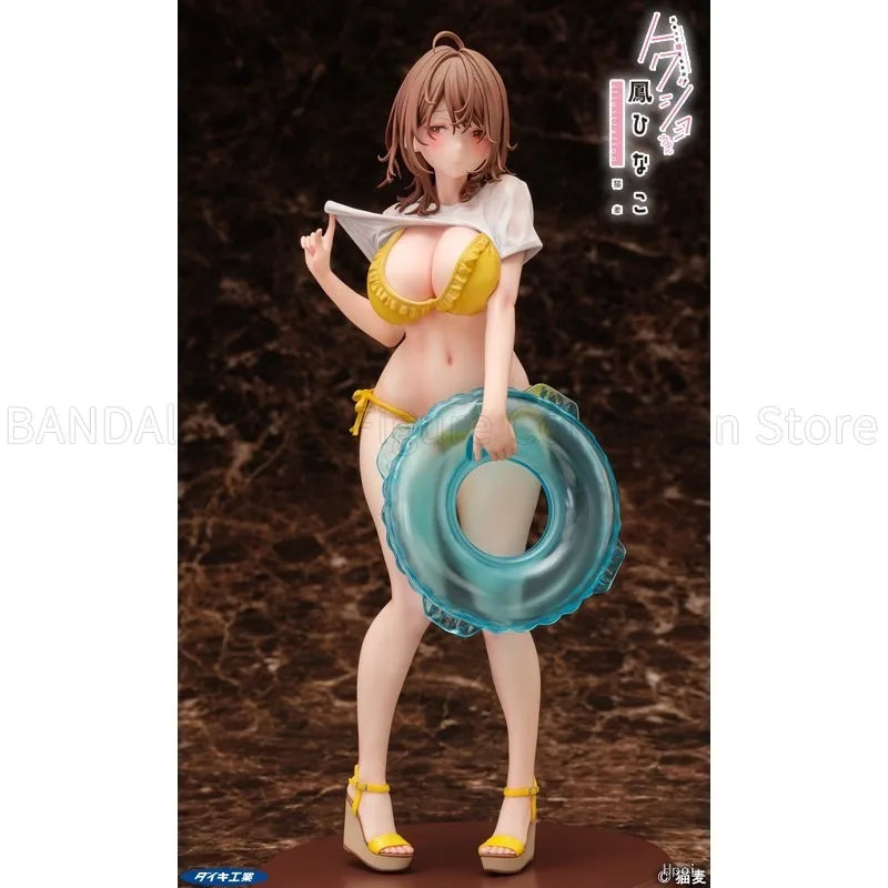 Original Daiki Kougyou Deatte Toku Suru Onnanoko Tokujo-chan Hinako Ootori Toys Model Decoration Gift Collection