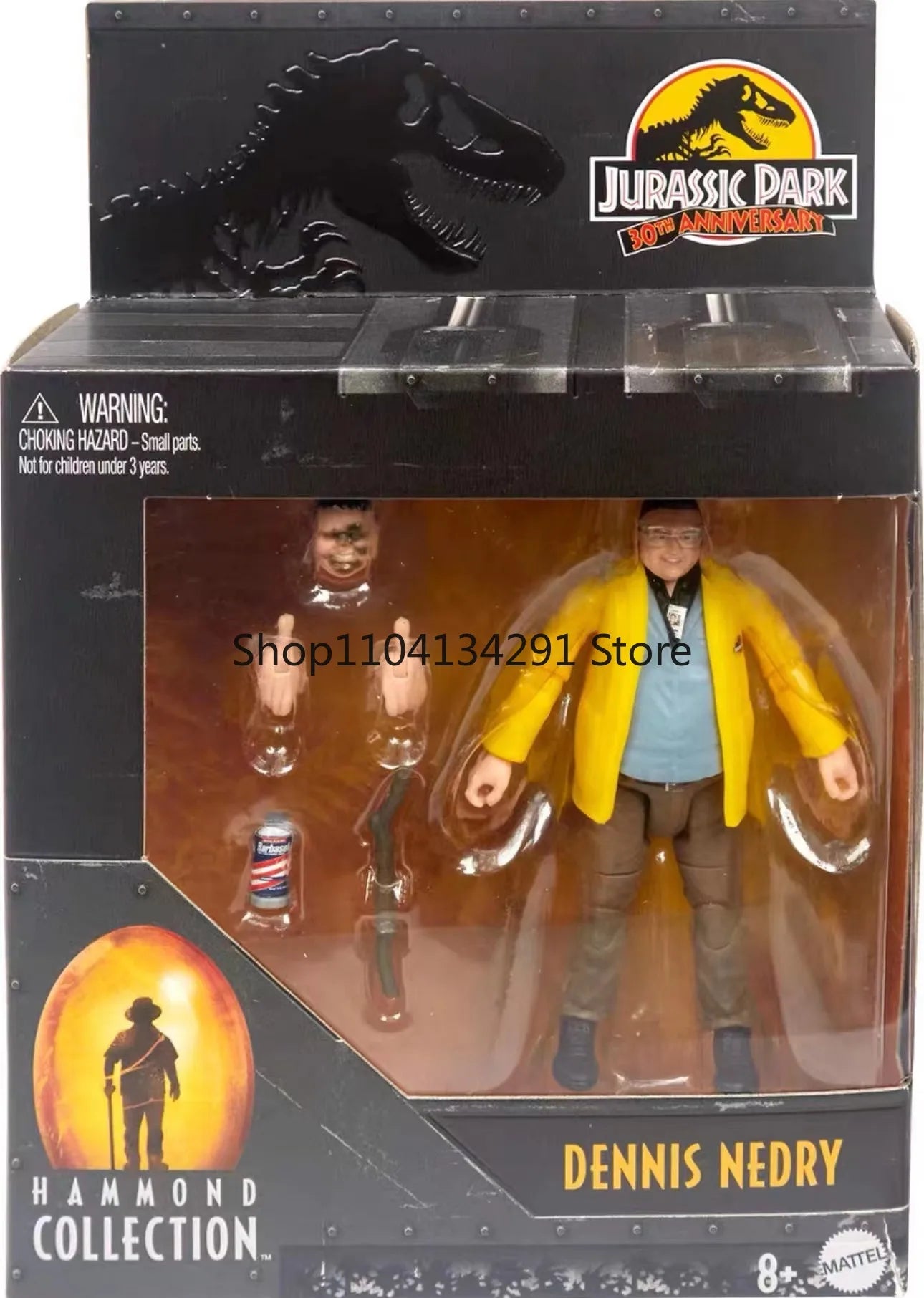 Original Jurassic World Hammond Collection Action Figure Trex Baryonyx Velociraptor Jurassic Park Model Dinosaur Childrens Toys