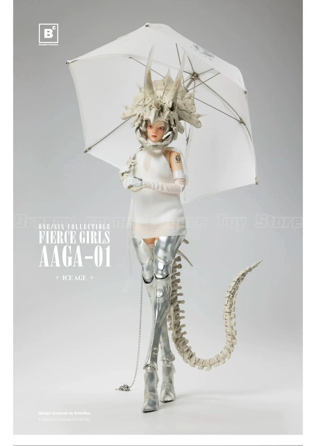 【In Stock】Original UNDERVERSE AAGA-01 ICE AG FIERCE GIRLS 1/6 Action Figure Model Ornament Collection