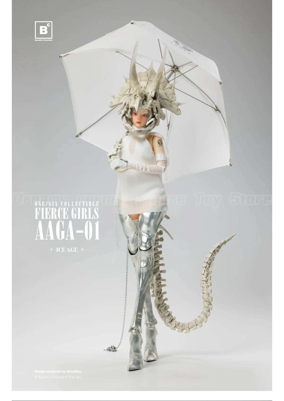 【In Stock】Original UNDERVERSE AAGA-01 ICE AG FIERCE GIRLS 1/6 Action Figure Model Ornament Collection
