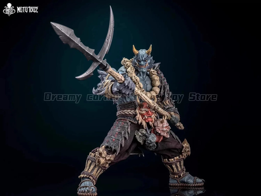 【Pre-sale】Original Mety Toyz Demon Slayer Shura Takigawa Oni Samurai 1/10 Action Figure Toy Model Collection