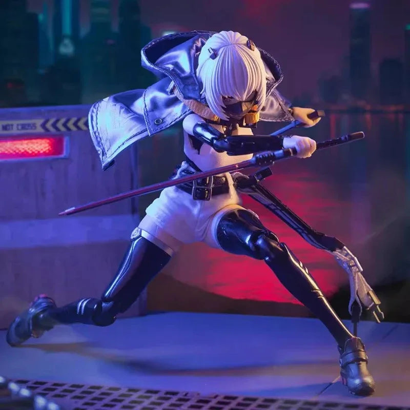 Original Huanyu Technology Armed Battle Angel Aba-002 im Maßstab 1/12, gesammeltes Charakter-Mobilset, Kriegerin, Anime-Modellspielzeug
