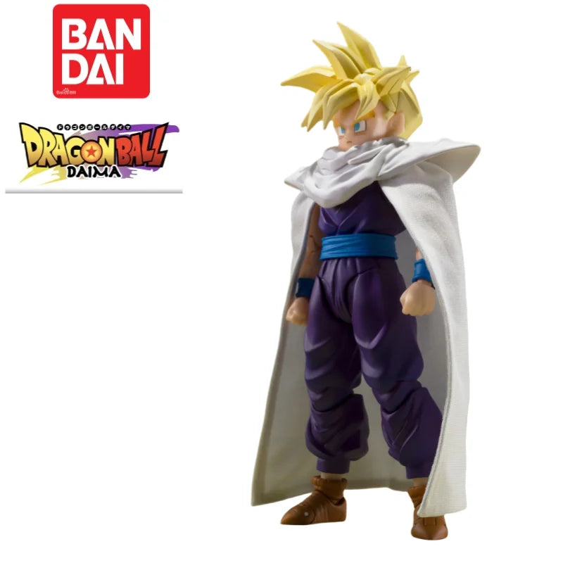 Original Box 100% Genuine In Stock Bandai S.h.figuarts Dragon Ball Original Son Gohan Super Saiyan Figurine Model Action Figure