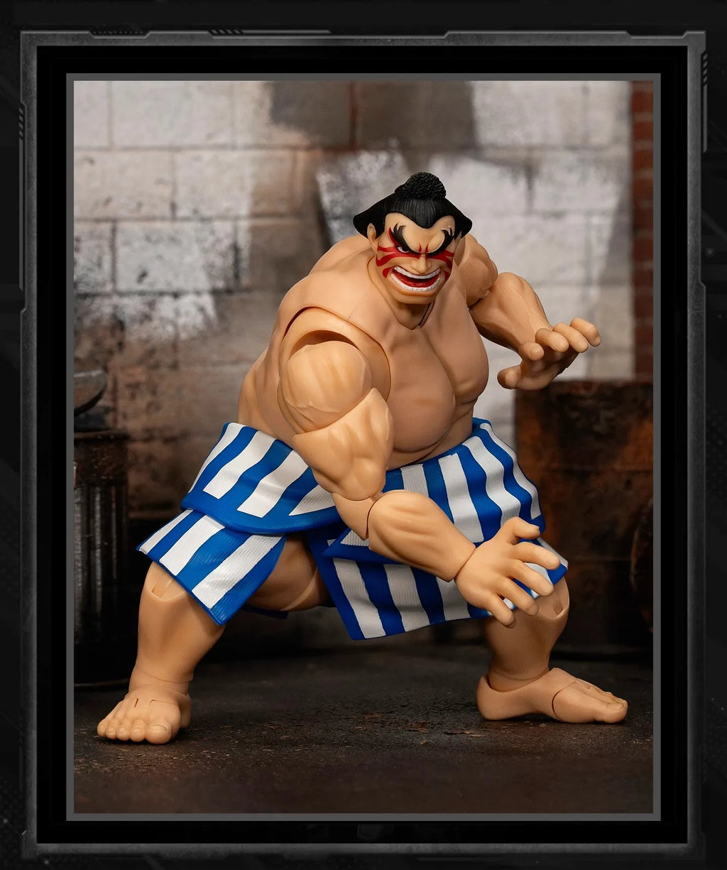 2026 New Jada Toys Street Fighter II 2 Edmond Honda Sumo Action Figures 6-Inch Posable Figure Collectible Toy Children Gift