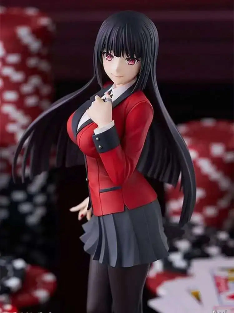 Anime Figur Jabami Yumeko Bewegliche Puppe Modell Spielzeug Geschenk Für Fans Black Beauty Desktop Display Sammlung