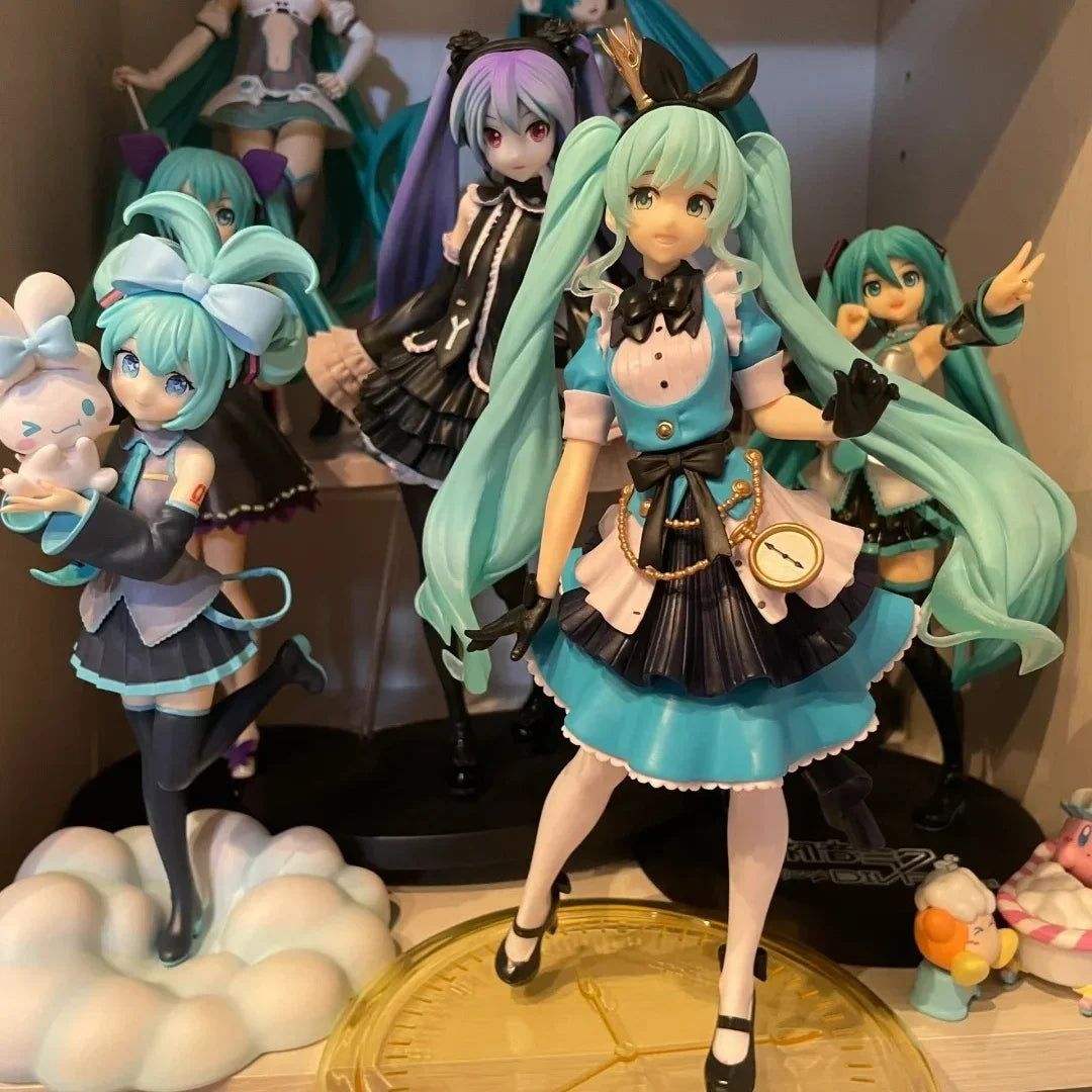 21 см аниме фигурка Хацуне Мику оригинален художник Тайто шедьовър Вокалоид Алис и PVC екшън модел кукла играчки