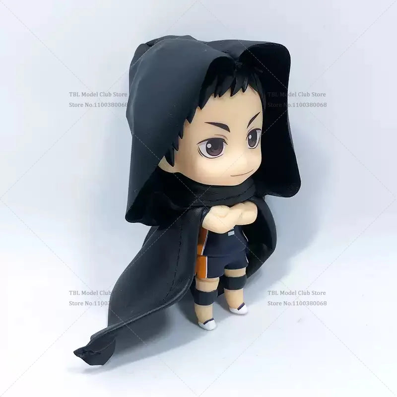 GSC 1/7 Scale Male Clothes Cloak Haikyuu Sawamura Daichi Japanese Anime For ob11 Height About 10CM Action Figure Soldier Scene